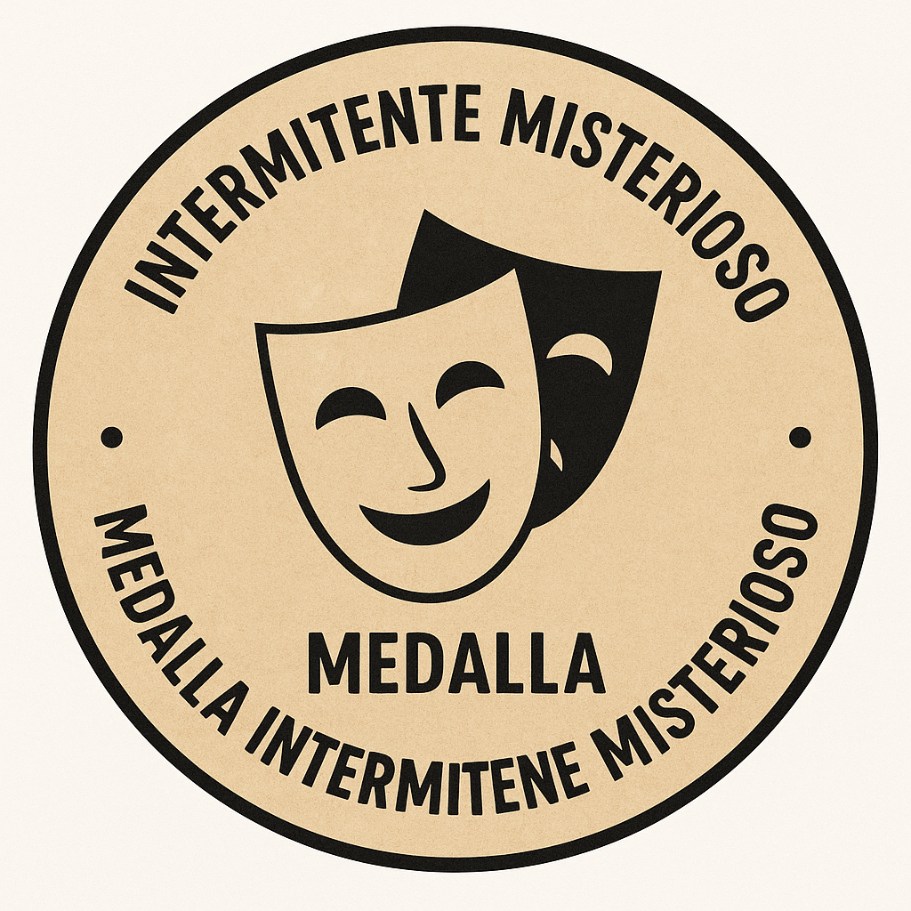 Medalla Intermitente Misterioso