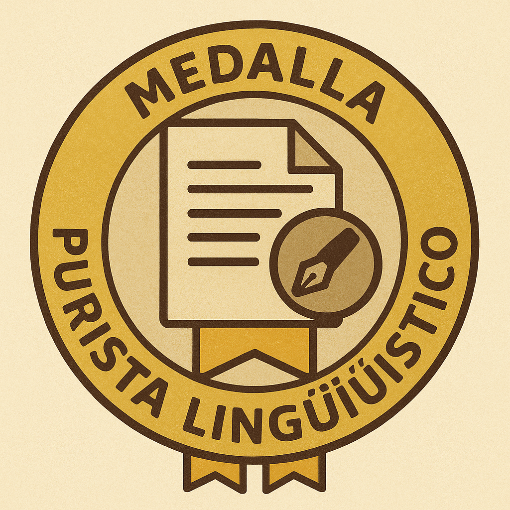 Medalla Purista Lingüístico